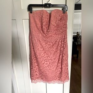 David’s bridal bridesmaid dress, dusty rose size 12